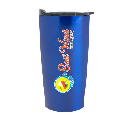 Nursing Is A Work of Heart Himalayan Vacuum Insulated Tumbler 20 Oz - Metallic Blue