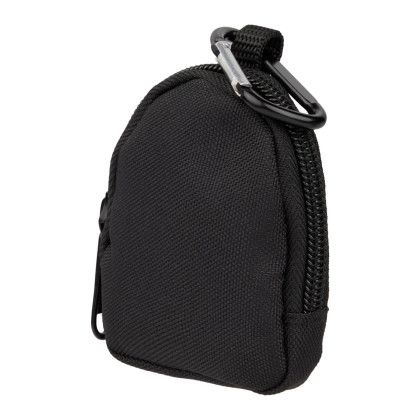 Custom Mini Backpack Bag Charm - Black Side View Custom Mini Backpack Bag Charm - Black Side View