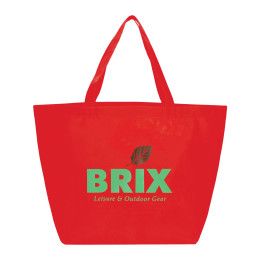 Custom The YaYa Budget Huge Shopper Tote - Red Custom The YaYa Budget Huge Shopper Tote - Red