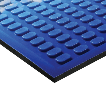 Custom Printed Bar mat - close up