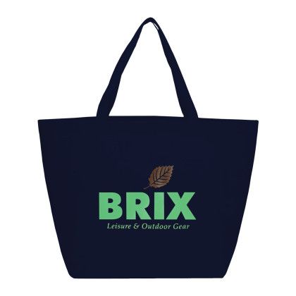 Custom The YaYa Budget Huge Shopper Tote - Navy