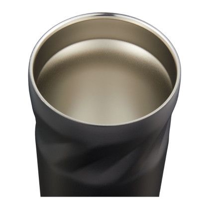Custom Thalia 16 oz Vacuum Insulated Tumbler - Black Inside View 