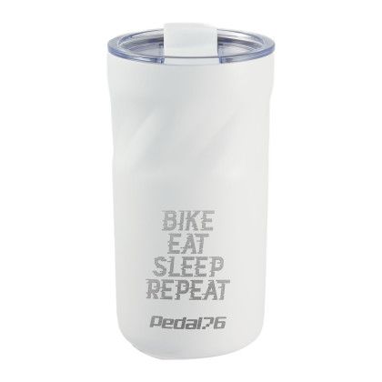 Custom Thalia 16 oz Vacuum Insulated Tumbler - White 