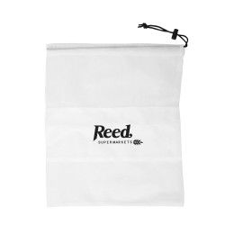 Custom Mesh Vegetable Drawcord Bag - White