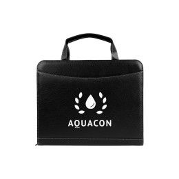 Custom Elle Easy Carry Padfolio - Black 