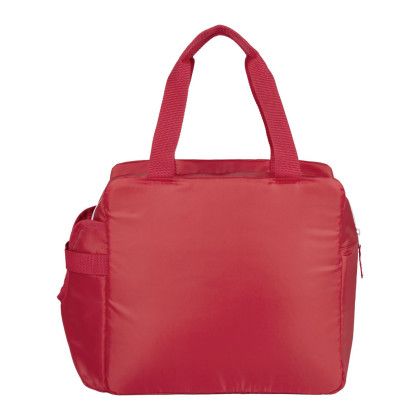 Custom Sidecar 16 Can Cooler - Red Back View 