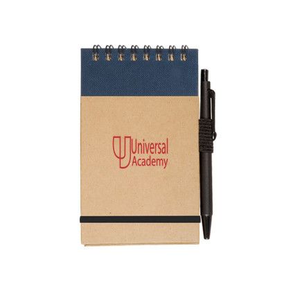 Custom Pocket Eco-Note Keeper - Blue