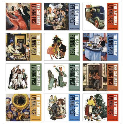 Custom The Saturday Evening Post Calendar - Spiral - Month view