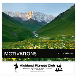 Motivations Calendar | Custom Wall Calendars with Inspirational Quotes - Front Motivations Calendar | Custom Wall Calendars with Inspirational Quotes - Front