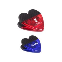 Custom Heart Shaped Clip - All Colors Custom Heart Shaped Clip - All Colors