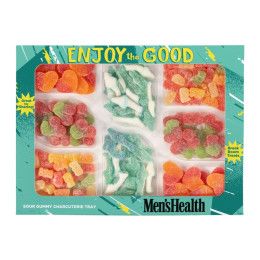 Custom Sour Gummy Charcuterie Tray in Custom Box