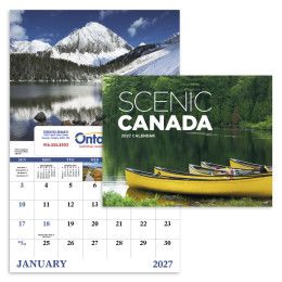 Custom Scenic Canada Calendar - Window Custom Scenic Canada Calendar - Window
