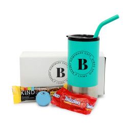 Custom Sips & Snacks Delight Gift Box 