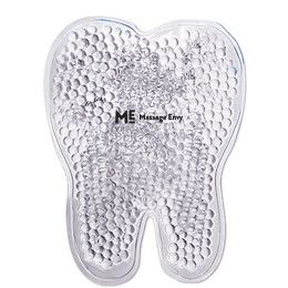Custom Tooth Shape Hot/Cold Gel Pack - Clear