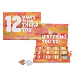 Custom Chocolate Countdown Card - Employee Appreciation