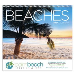 Custom Triumph® Premium Appointment Calendar - Beaches Custom Triumph® Premium Appointment Calendar - Beaches
