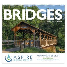 Custom Triumph® Premium Appointment Calendar - Bridges Custom Triumph® Premium Appointment Calendar - Bridges