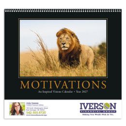 Custom Triumph® Premium Appointment Calendar - Motivations