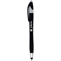 Custom Javalina Metallic Comfort Stylus Pen - Black