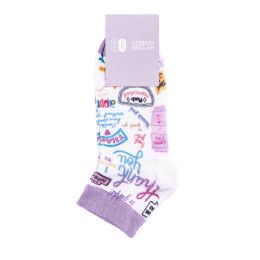 Direct to Garment Cotton Ankle Socks with Header Card