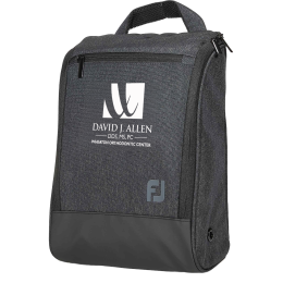 Custom FootJoy Deluxe Shoe Bag - Graphite 