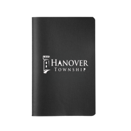 Custom EcoFruit Stitch-Bound Journal with Recycled Paper - Black Custom EcoFruit Stitch-Bound Journal with Recycled Paper - Black