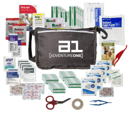 Custom Explore Outdoor First Aid Kit - Black 