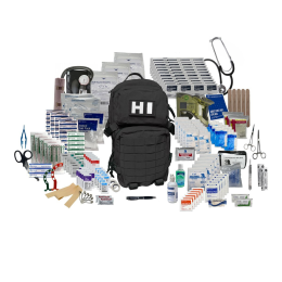 Custom Tactical Trauma Backpack - Black Custom Tactical Trauma Backpack - Black