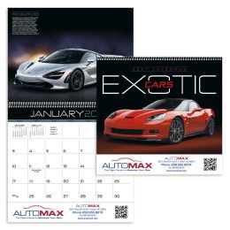 Custom Triumph® Premium Appointment Calendar - Exotic Cars