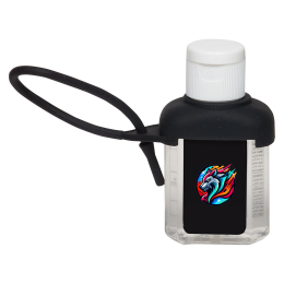 Custom Caddy Strap 1 oz Alcohol Free Hand Sanitizer - Black Custom Caddy Strap 1 oz Alcohol Free Hand Sanitizer - Black