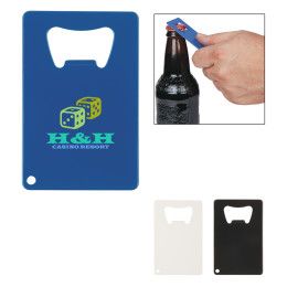 Custom Credit Card Shaped Bottle Opener - Full Color - All Colors 