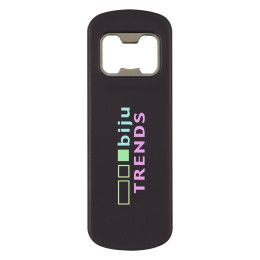 Custom Easton Bottle Opener - Full Color - Black Custom Easton Bottle Opener - Full Color - Black