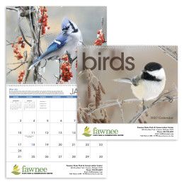 Custom Triumph® Premium Appointment Calendar - Birds