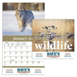 Custom Triumph® Premium Appointment Calendar - North American Wildlife