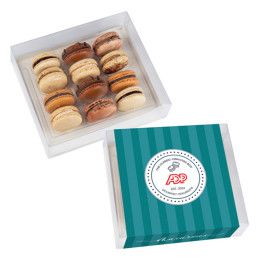 Custom Dana's Bakery 12 pk Macaron Gift Box - Classic Cravings Custom Dana's Bakery 12 pk Macaron Gift Box - Classic Cravings