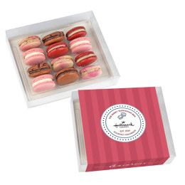 Custom Dana's Bakery 12 pk Macaron Gift Box - Sweet Temptation Custom Dana's Bakery 12 pk Macaron Gift Box - Sweet Temptation