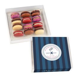 Custom Dana's Bakery 12 pk Macaron Gift Box - You Had Me At Dessert Custom Dana's Bakery 12 pk Macaron Gift Box - You Had Me At Dessert