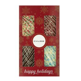 Custom Belgian Chocolate Holiday Quartet Custom Belgian Chocolate Holiday Quartet