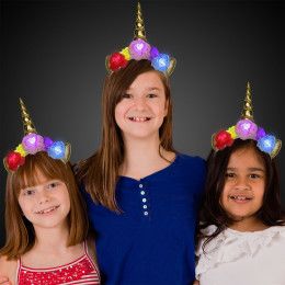 Custom LED Unicorn Headband - Blank Custom LED Unicorn Headband - Blank