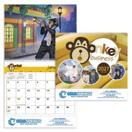 Custom Premium Appointment Calendar - Monkey Business