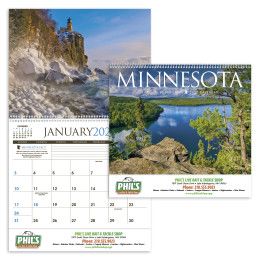 Custom Triumph® Premium Appointment Calendar - Minnesota