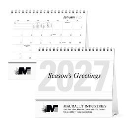 Custom Triumph® Desk Tent Calendar - Large Economy Custom Triumph® Desk Tent Calendar - Large Economy