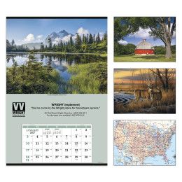 Custom Triumph® Jumbo Hanger 12-Month Calendar with Stock Photo Custom Triumph® Jumbo Hanger 12-Month Calendar with Stock Photo