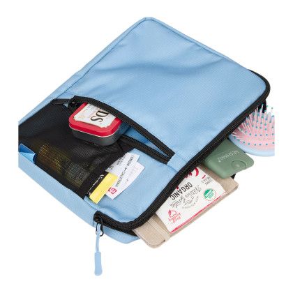 Custom Wander & Roam Organizer Case - Blue Lifestyle View Custom Wander & Roam Organizer Case - Blue Lifestyle View