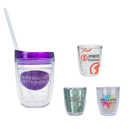 Custom 12 Oz. Tritan Double Wall Tumbler - All Color