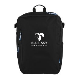 Custom Wander & Roam Travel Backpack - Black 