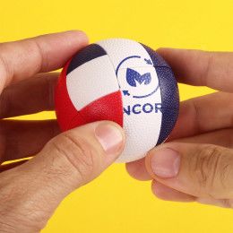 Custom Puzzle Play Cube Ball - Red/White/Blue