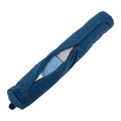 Custom Wander & Roam Packable Neck Pillow - Navy Inside View 