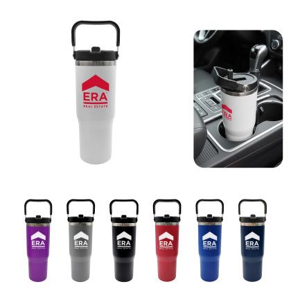 Custom 30 oz Tumbler w/ Straw - All Colors Custom 30 oz Tumbler w/ Straw - All Colors