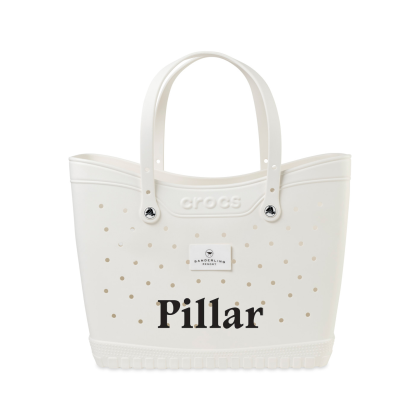 Custom Crocs Classic Large Tote - White